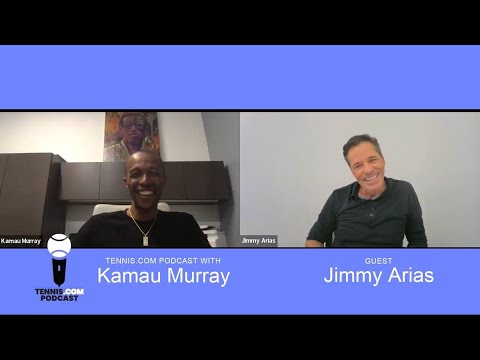 jimmy arias on his buffalo origins pro stories rg 2023 tennis com podcast with kamau murray