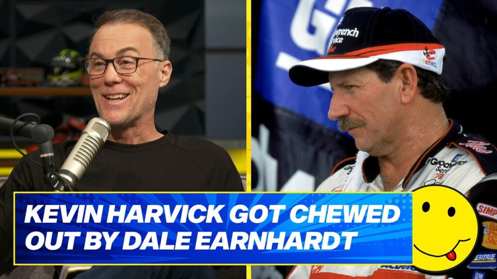 kevin harvick recalls the time he was chewed out by dale earnhardt harvicks happy hour