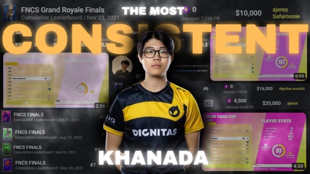 khanada the most consistent fortnite player documentary