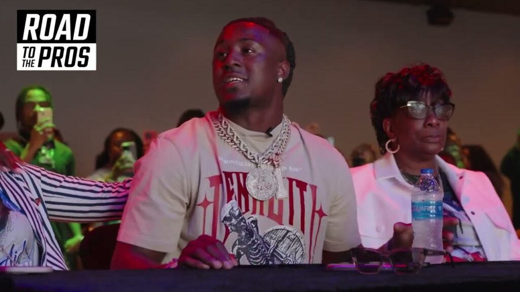 kool aid mckinstry reacts to being selected by the new orleans saints in the 2024 nfl draft