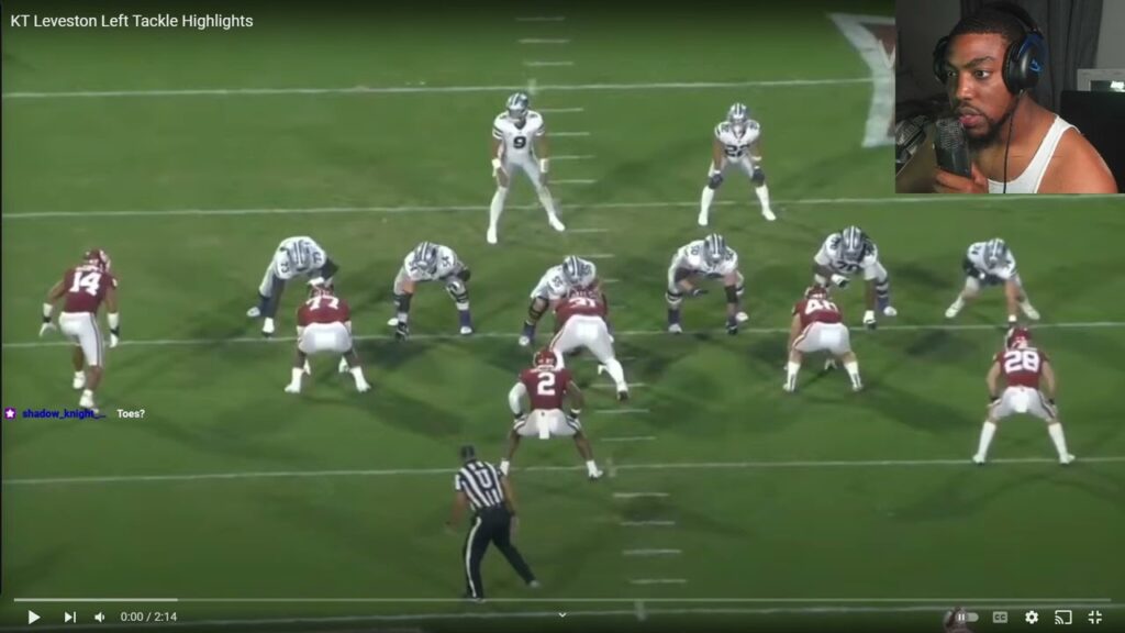 kt leveston highlights los angeles rams ol 2024 nfl draft round 7 pick 34 kansas state