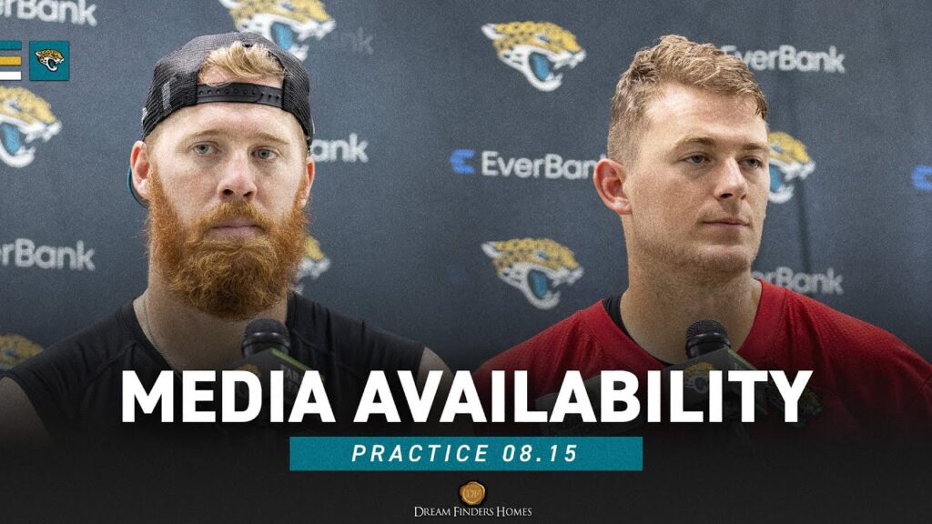 mac jones c j beathard discuss the dynamics of the qb room jacksonville jaguars