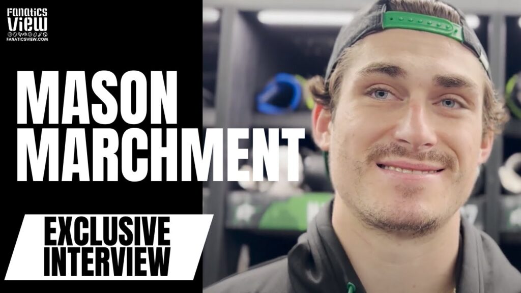 mason marchment talks father bryan marchment nhl mt rushmore dream line dallas stars potential