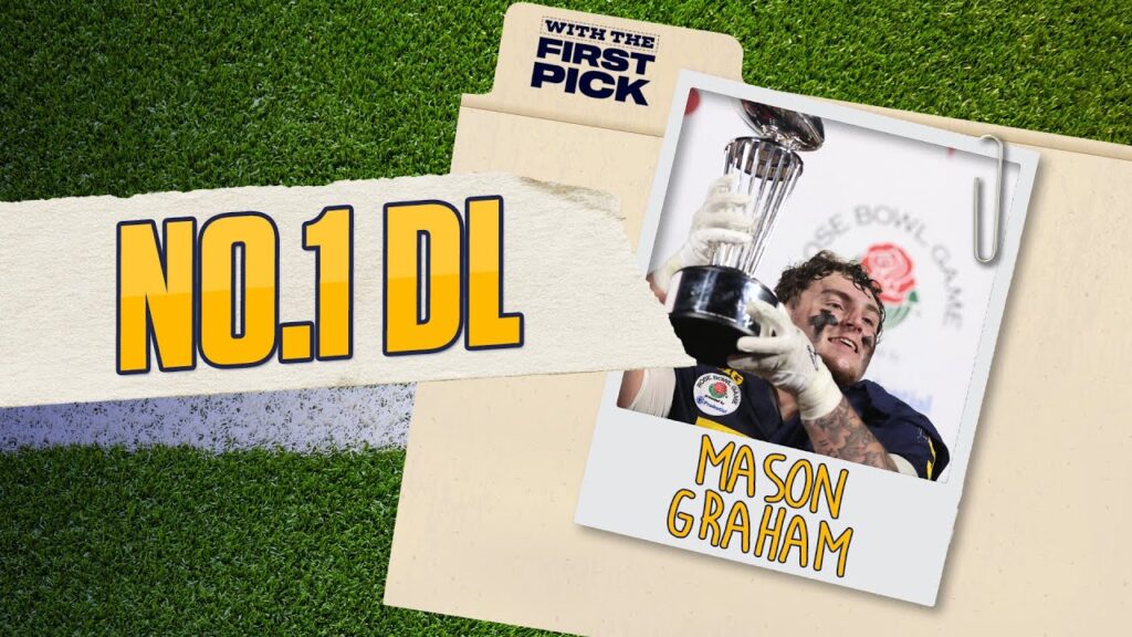 michigans mason graham is a special and complete dt summer scouting 2025 nfl draft dl previews
