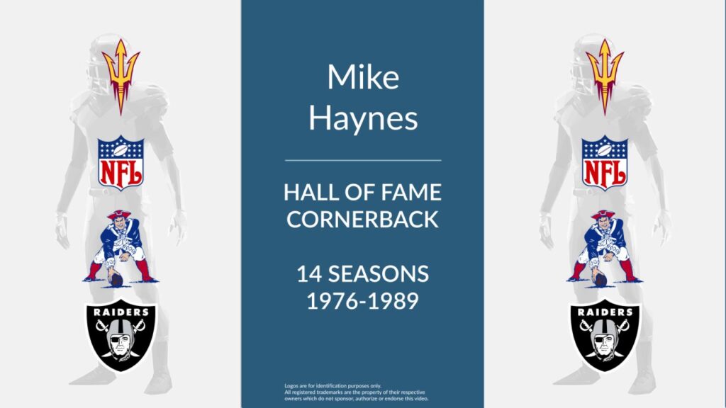 mike haynes hall of fame football cornerback