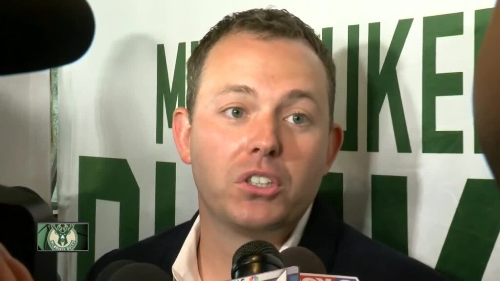 milwaukee bucks introduce new gm jon horst