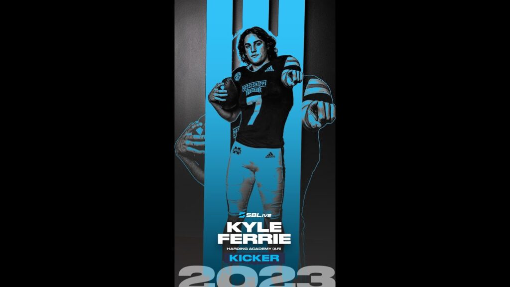 mississippi state commit kyle ferrie is one of high school footballs best kickers in the country