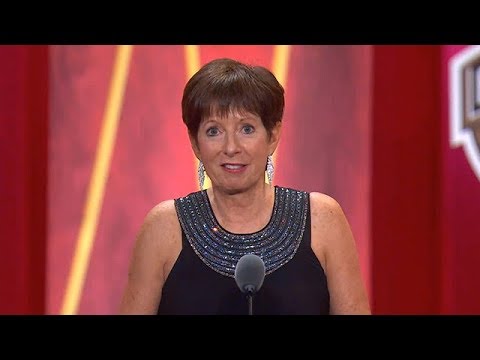 muffet mcgraws basketball hall of fame enshrinement speech