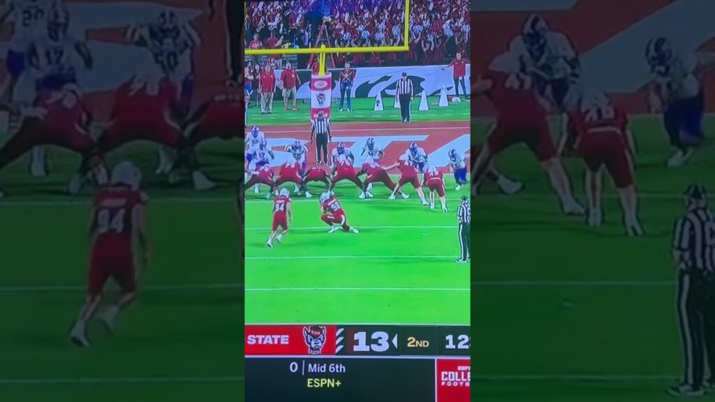nc state wolfpack placekicker kanoah vinesett