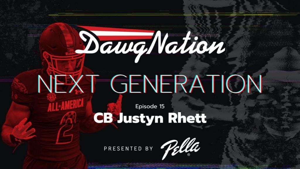 next generation ep 15 rising star justyn rhett will help take uga football to new heights