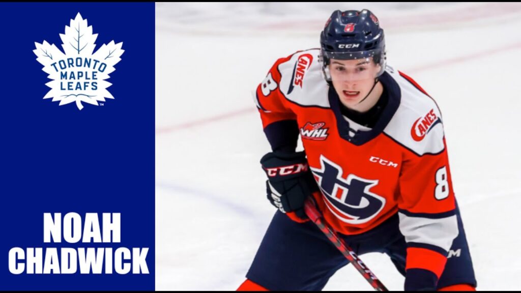 nhl prospects noah chadwick 23 24 highlights