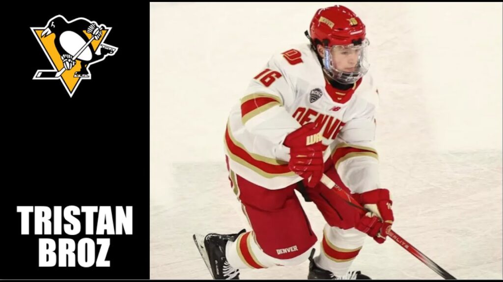 nhl prospects tristan broz 23 24 highlights