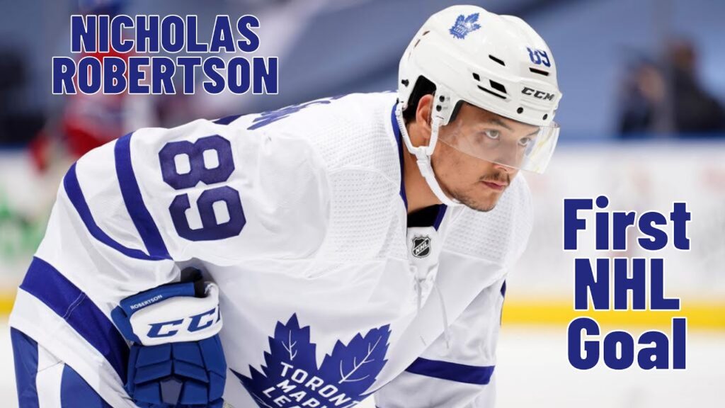 nicholas robertson 89 toronto maple leafs first nhl goal aug 6 2020