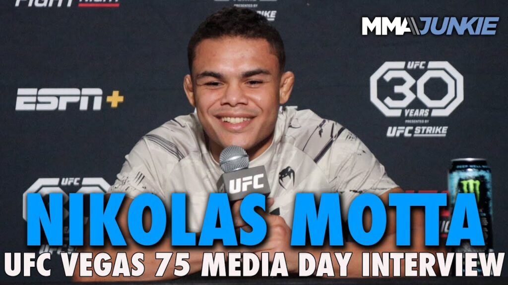 nikolas motta details nasty cut that forced fight scratch seeks performance bonus ufc on espn 46