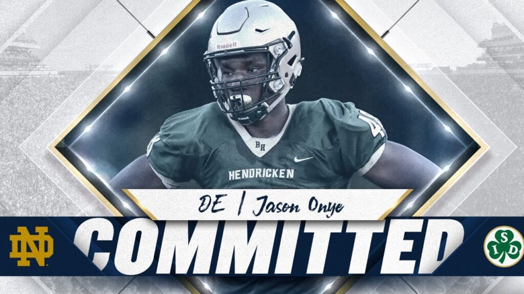 notre dames next superstar top football player in rhode island jason onye de highlights