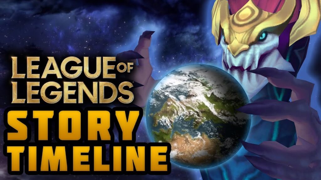 official timeline of league of legends
