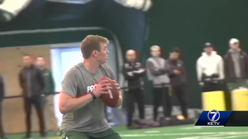 omaha native easton stick turning heads in rookie camp with los angeles chargers