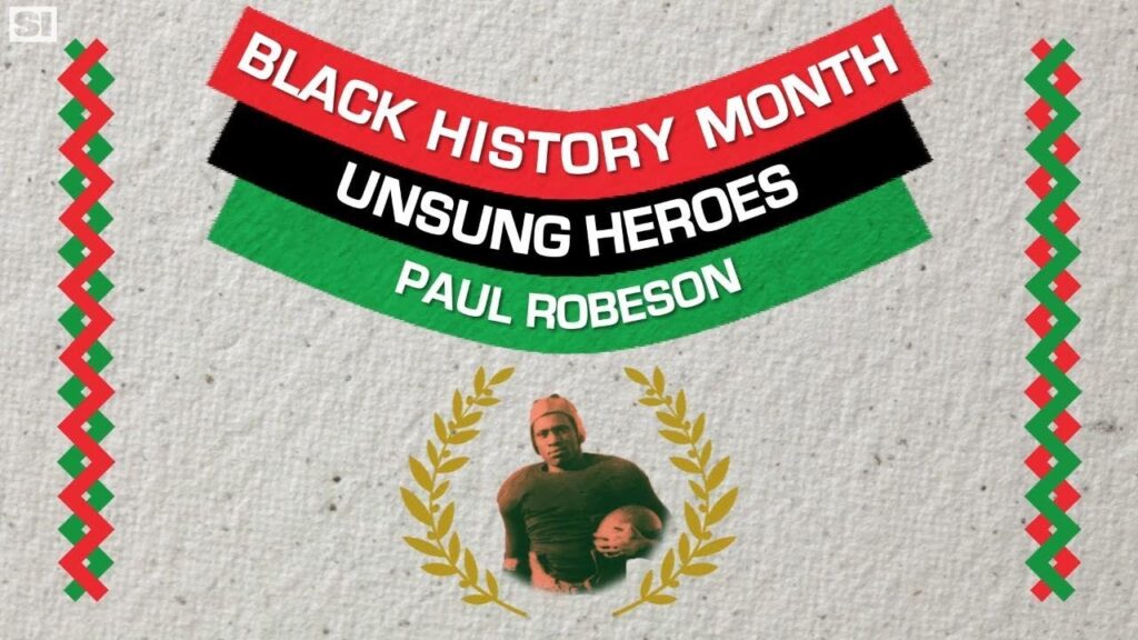 paul robesons football greatness has been overlooked black history month sports illustrated