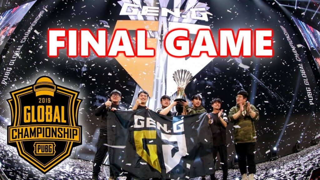 pubg global championship winner gen g final game pio loki esth3r taemin