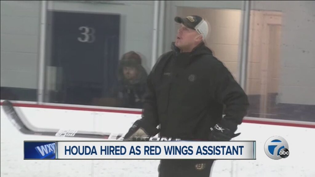 red wings add doug houda as assistant coach