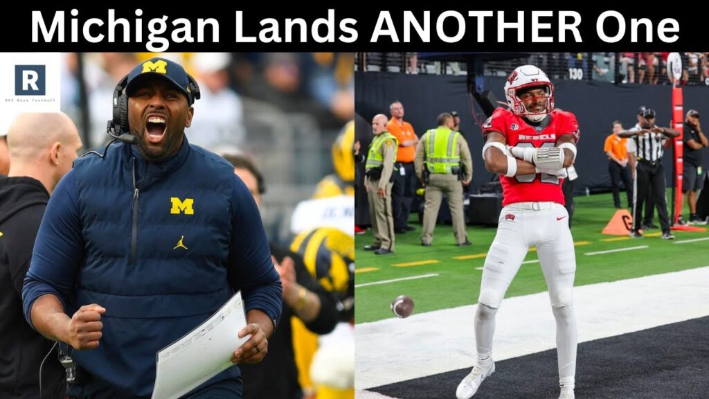 ricky johnson commits to michigan michigan football transfer portal news