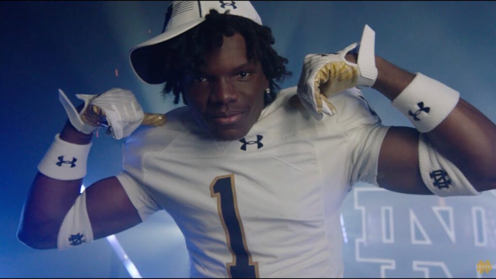 safety adon shuler signs with notre dame nsd 2023 notre dame football