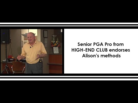 senior golfer and pga professional steve spray