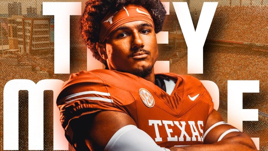 texas edge trey moore is a deadly pass rusher film study