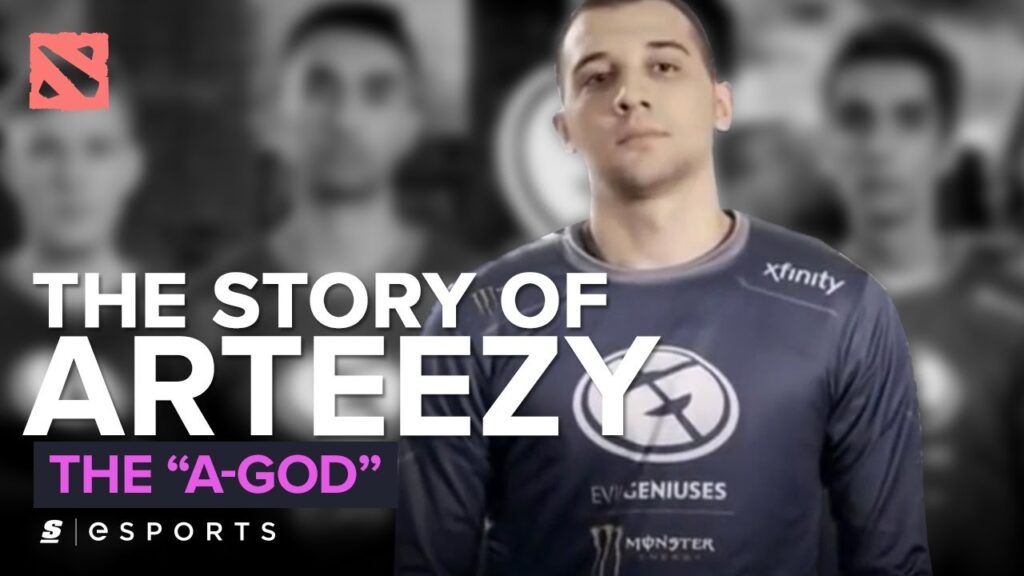 the story of arteezy the a god dota 2
