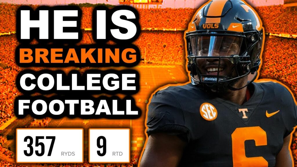 the tennessee rb who is breaking college football meet dylan sampson