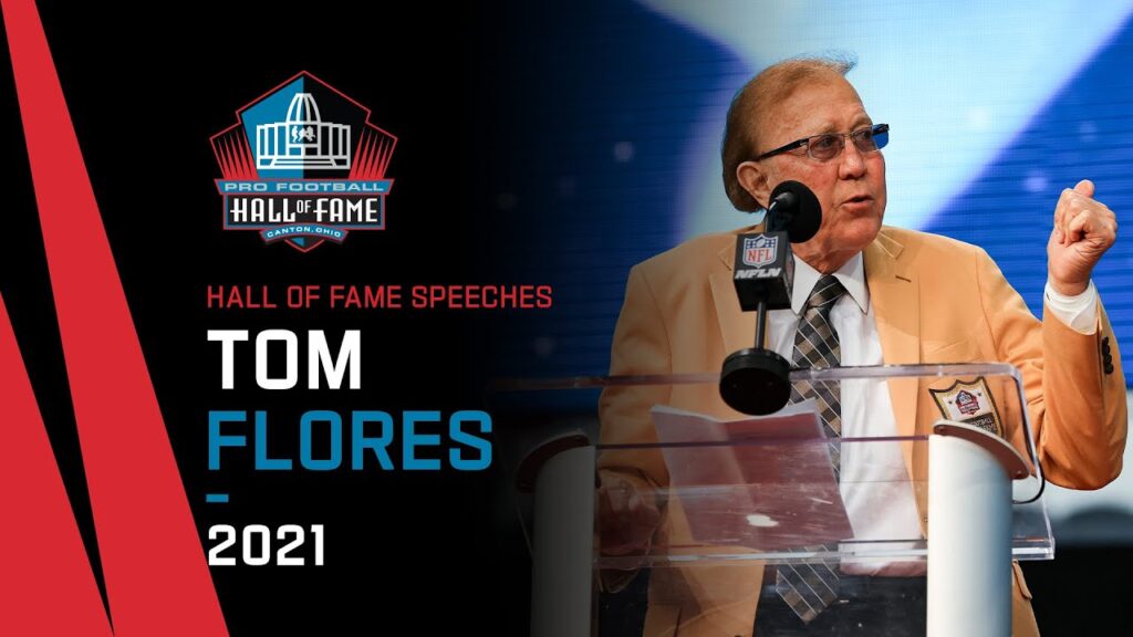 tom flores full hall of fame speech 2021 pro football hall of fame nfl