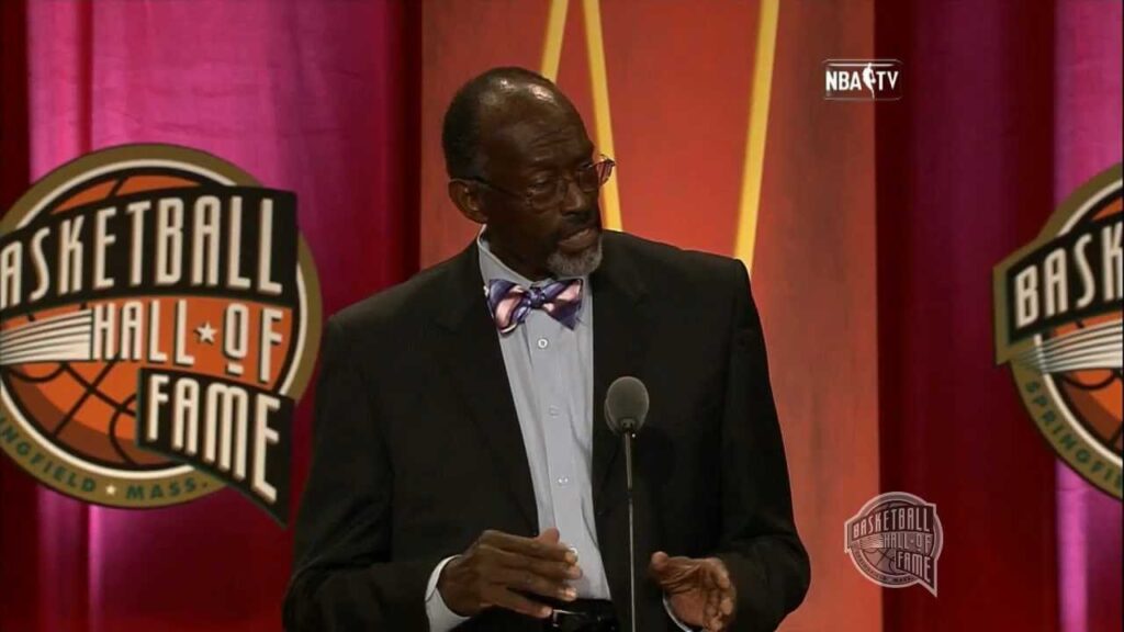 tom satch sanders basketball hall of fame enshrinement speech 1