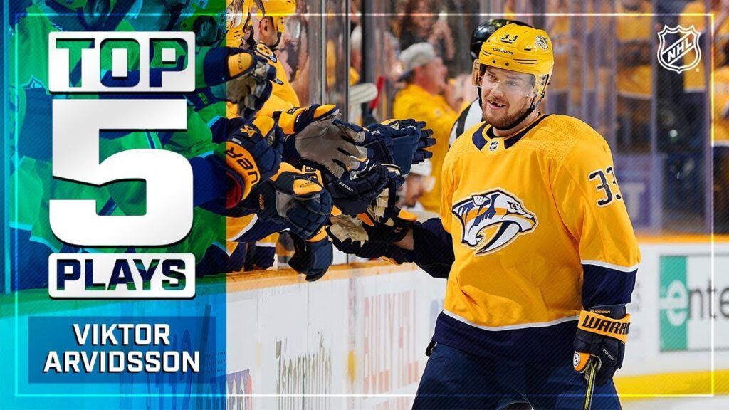 top 5 viktor arvidsson plays from 2018 19