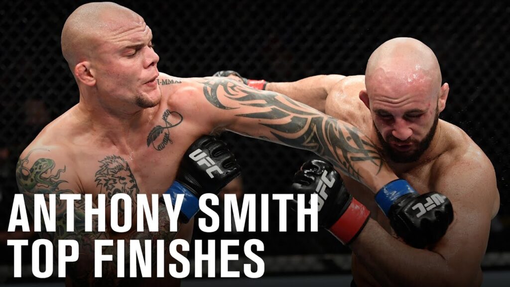 top finishes anthony smith