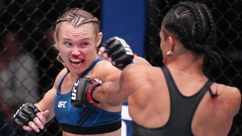 ufc fight night 209 andrea lee versus viviane araujo full fight breakdown by paulie g 1