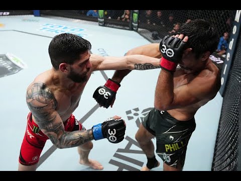 ufckansascity gaston bolanos debut victorioso
