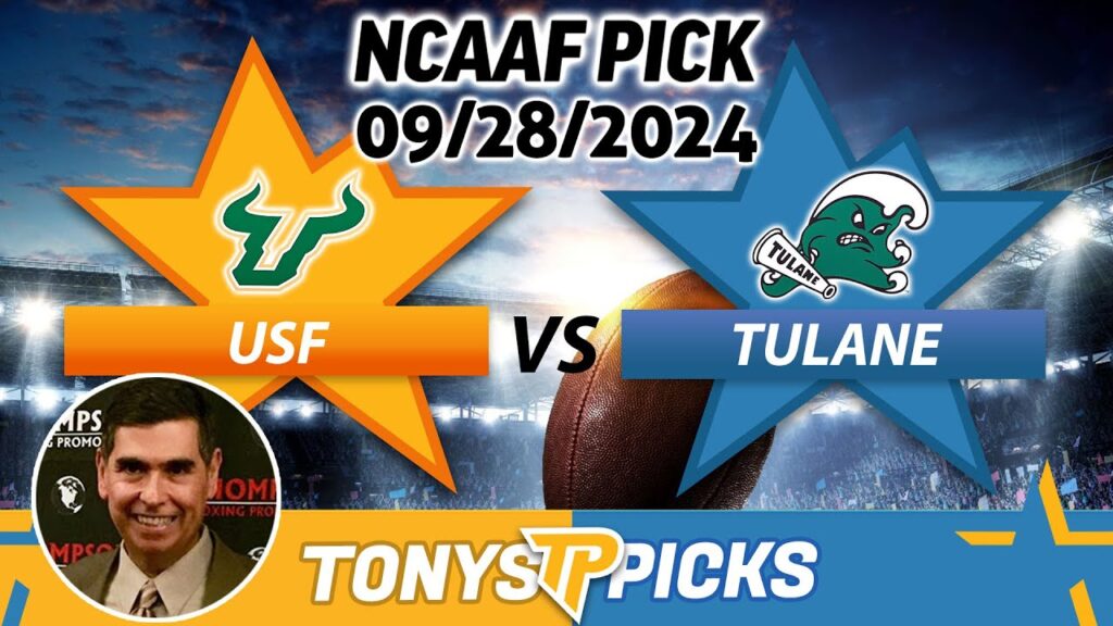 usf vs tulane pick 9 28 24 ncaaf week 5 predictions