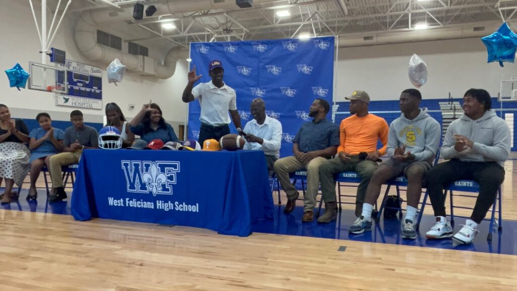 watch 2024 west feliciana star joel rogers announce lsu commitment