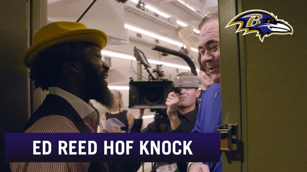 watch ed reed get the hall of fame knock on the door 2