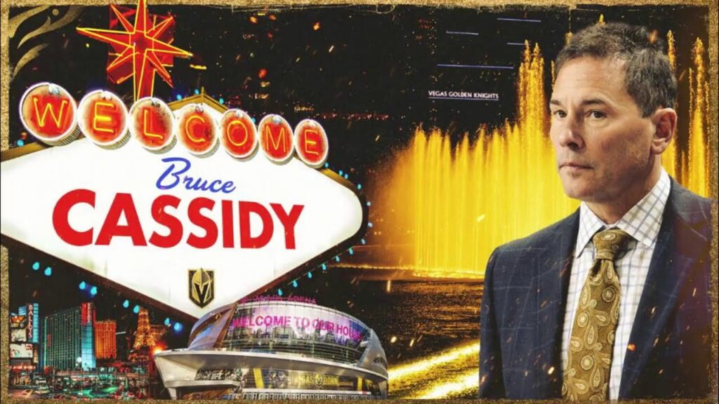 welcome bruce golden knights introduce bruce cassidy as third head coach in franchise history