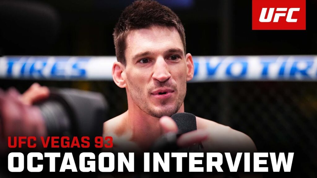 westin wilson octagon interview ufc vegas 93