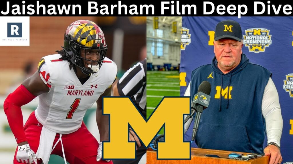 what jaishawn barham brings to the michigan defense michigan football