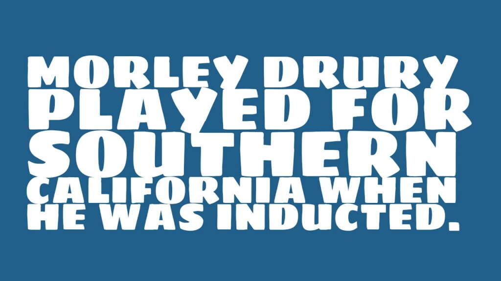 who did morley drury play for