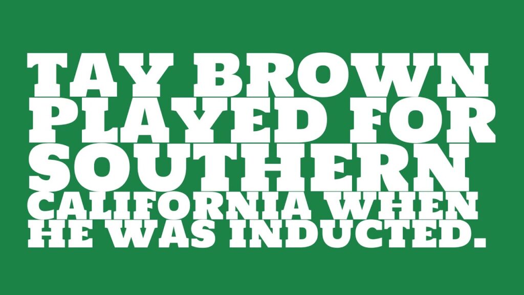 who did tay brown play for