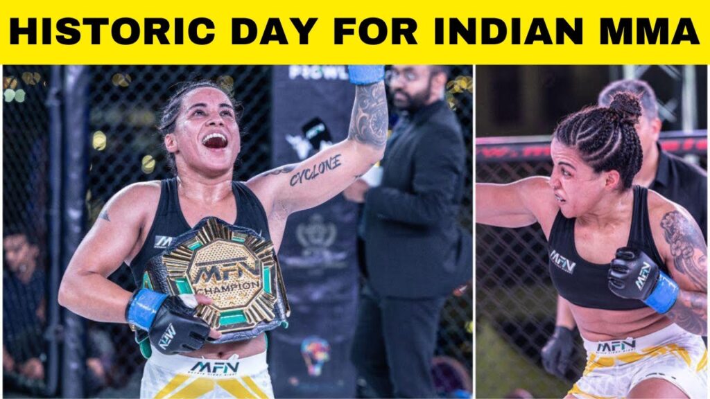 who is puja tomar the first indian mma artist to win at ufc sports today