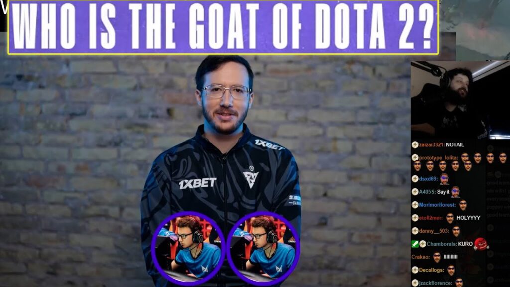 who is the goat of dota 2 gorgc reacts to tundra players answers gives his own take