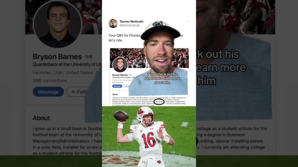 who is utah quarterback bryson barnes f09f8f88