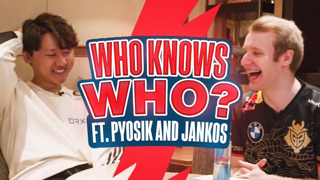 who knows who ft pyosik jankos league of legends