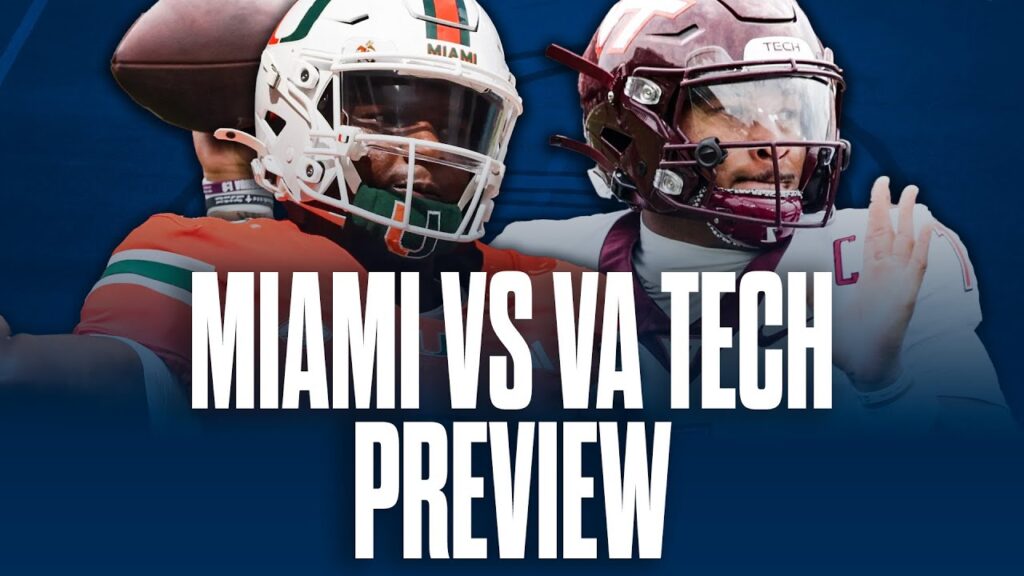 why miami football will blow out virginia tech football miami vs virginia tech preview
