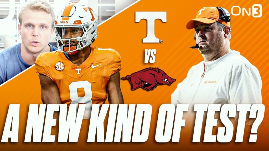 why tennessee vols have new kind test vs arkansas can nico iamaleava adjust heupel team lock in